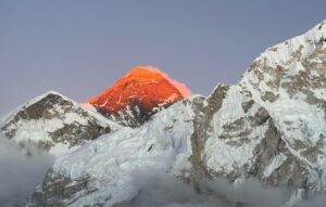 Golden Mount Everest