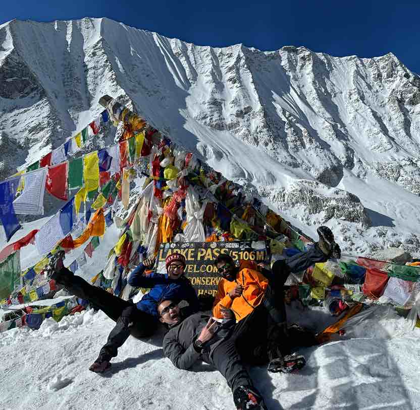 Manaslu Circuit Larke la pass