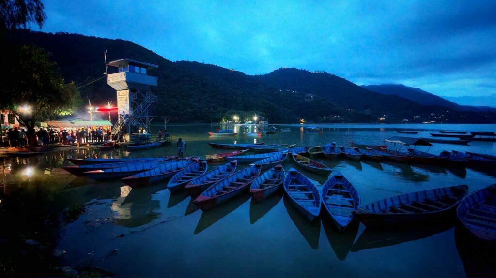 Pokhara fewa-lake