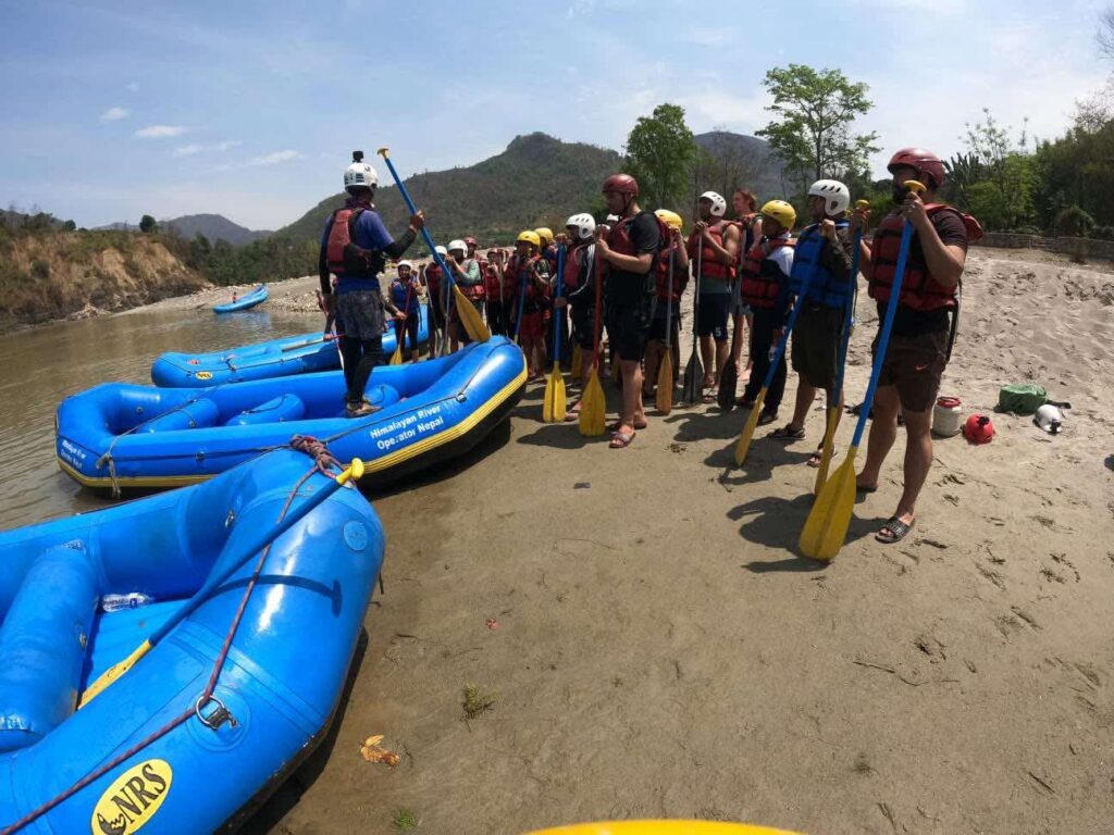 rafting
