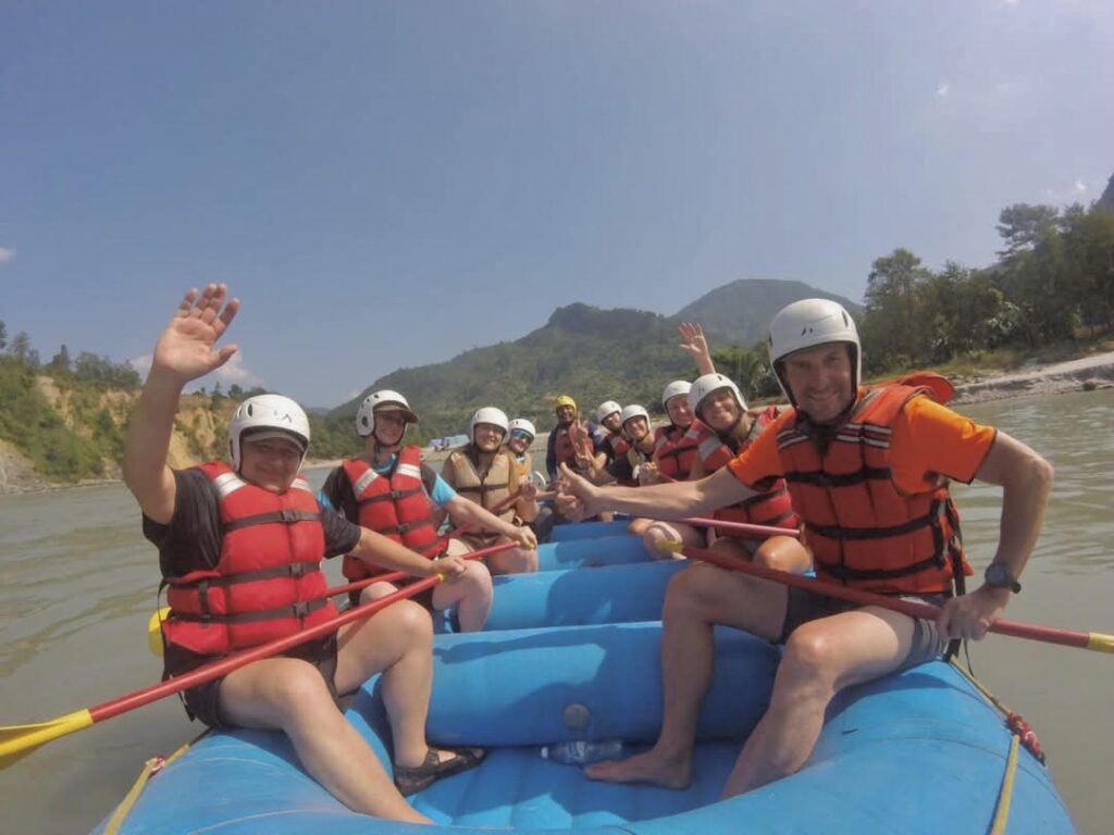 Rafting in Nepal