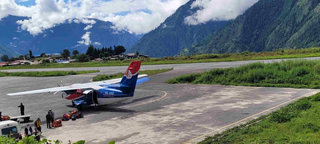 Kailash Mansarovar Yatra by Helicopter - Simikot airport