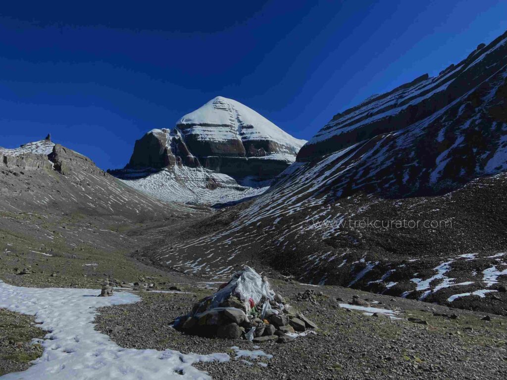 Kailash Mansarovar Yatra by Helicopter - South face Kailash