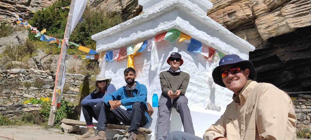 Tilicho lake trek - Manang buddhist monastery
