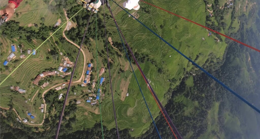 Paragliding in Kathmandu