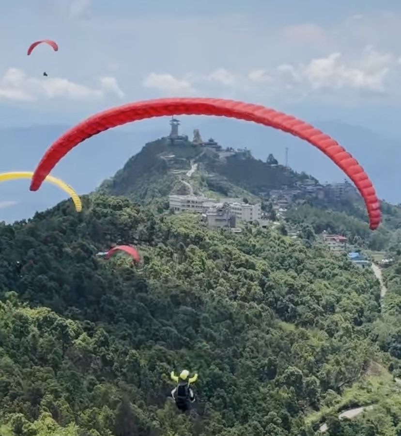 Paragliding in Pokhara